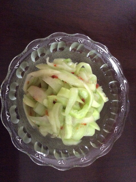 换个花样凉拌黄瓜