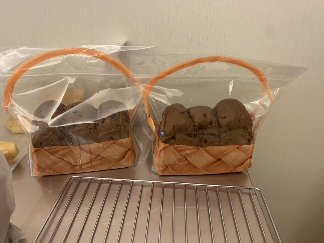 奶油巧克力吐司