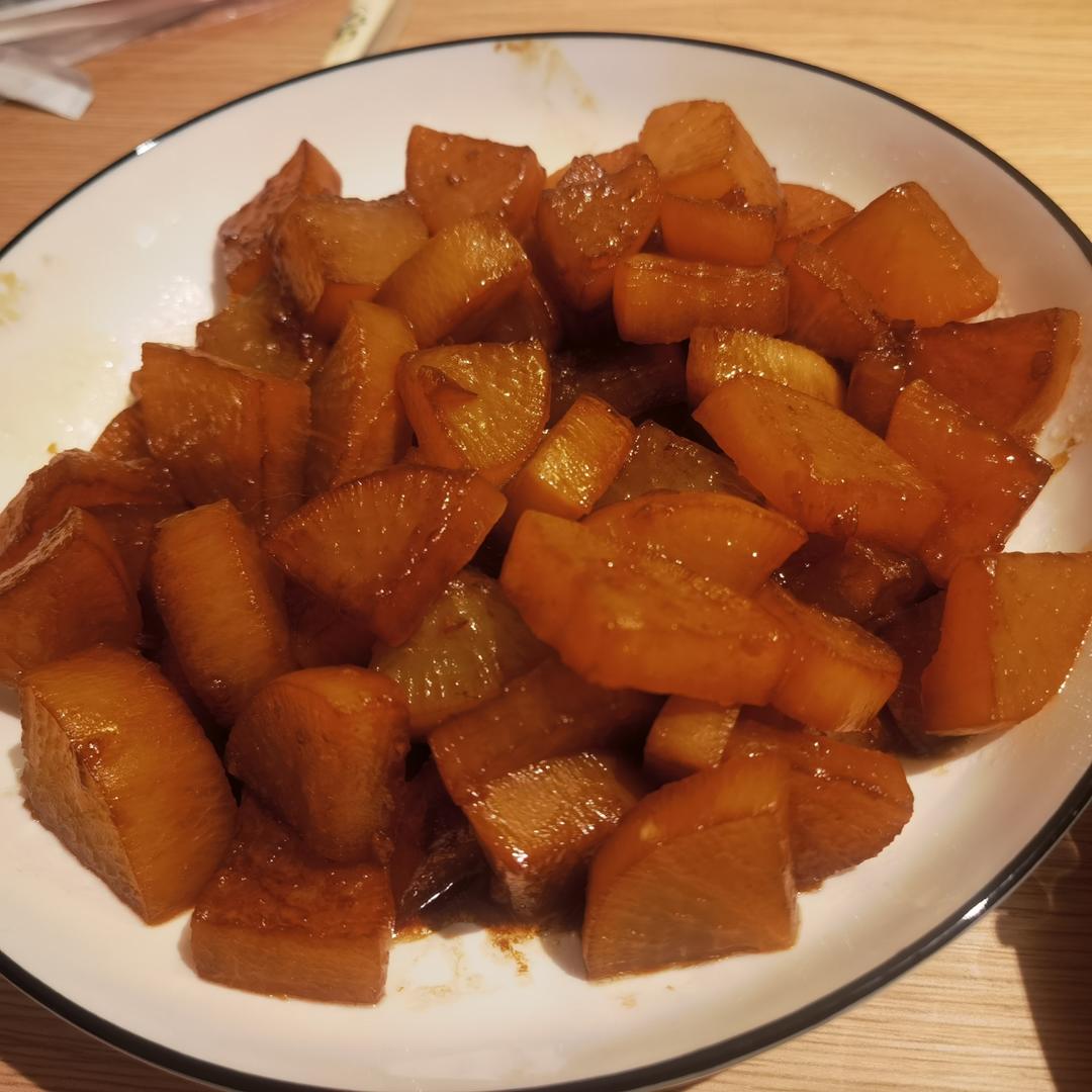 巨简单巨好吃红烧萝卜！拿红烧肉都不换！