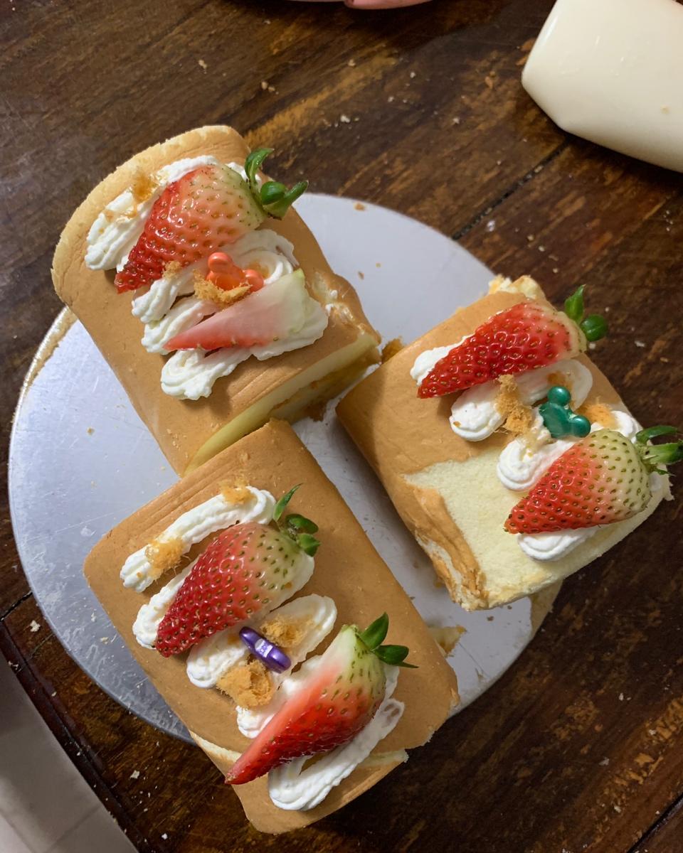原味蛋糕卷
