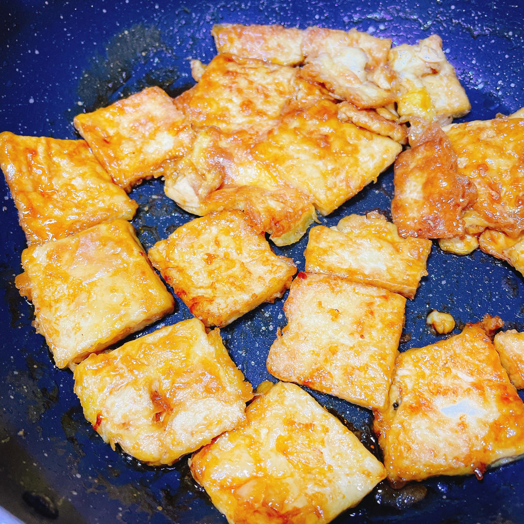 无敌好吃的香煎豆腐