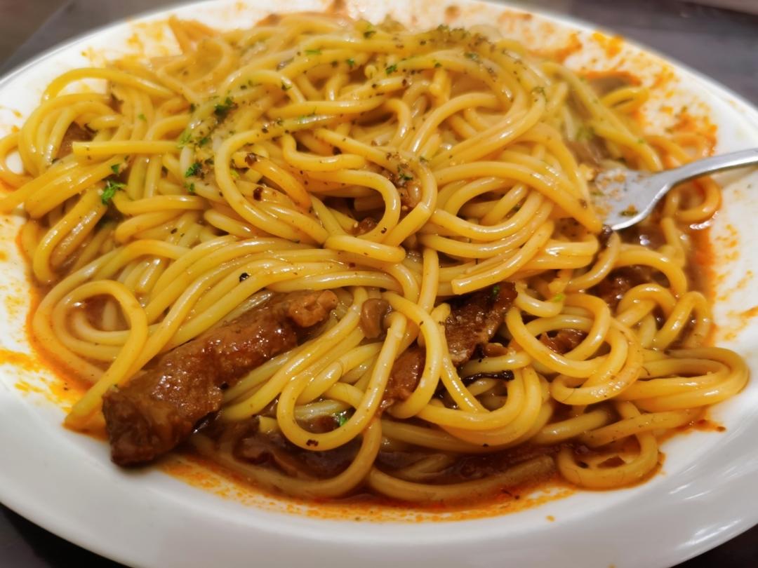 黑胡椒意大利面不用再去餐厅吃了