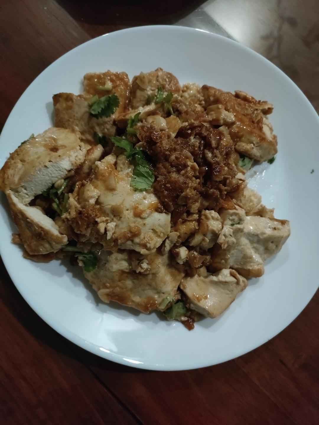 无敌好吃的香煎豆腐
