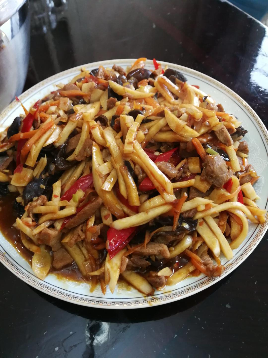 鱼香茭白丝