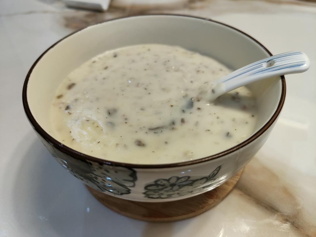 奶油蘑菇汤（完美比例版）