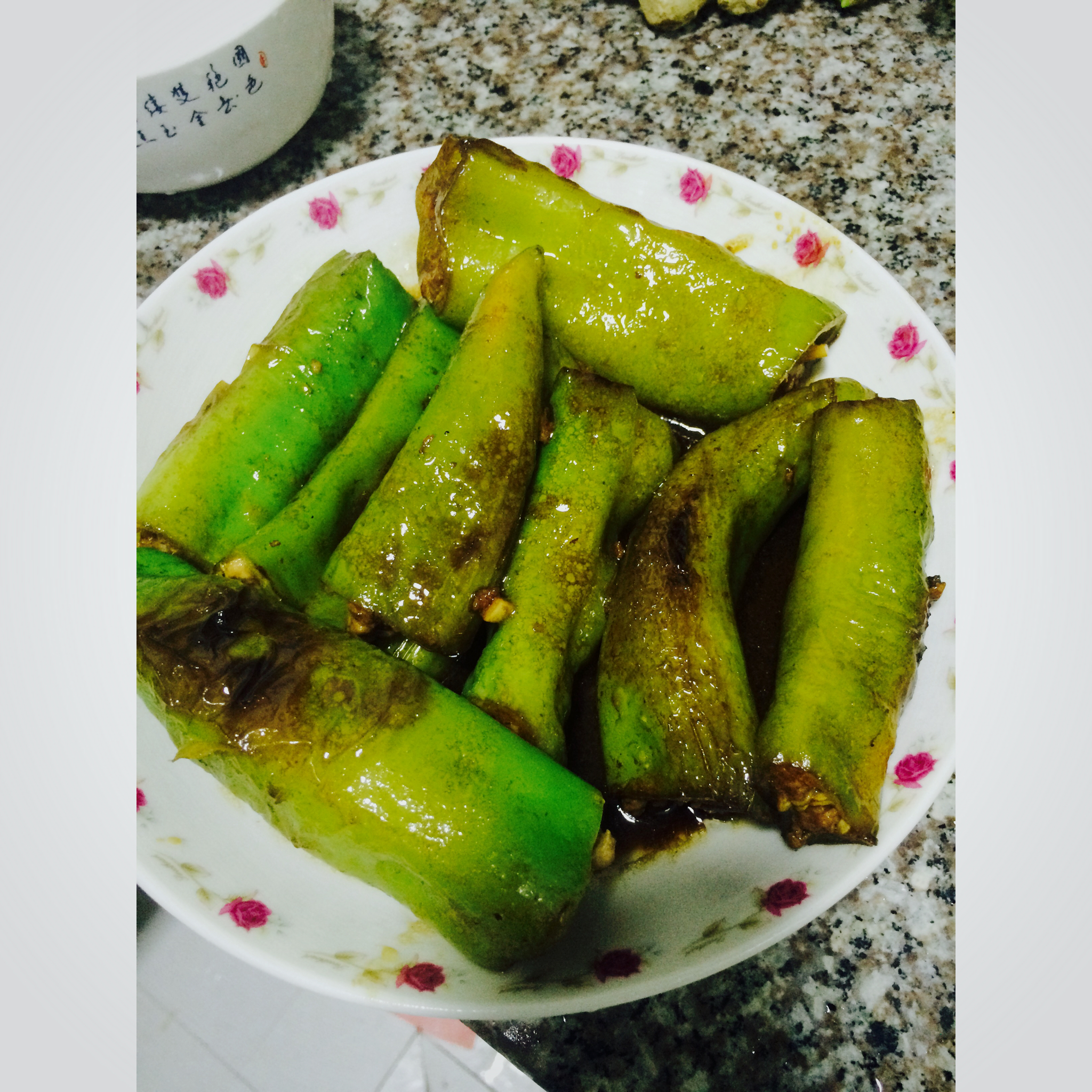 下饭菜肴--青椒酿肉