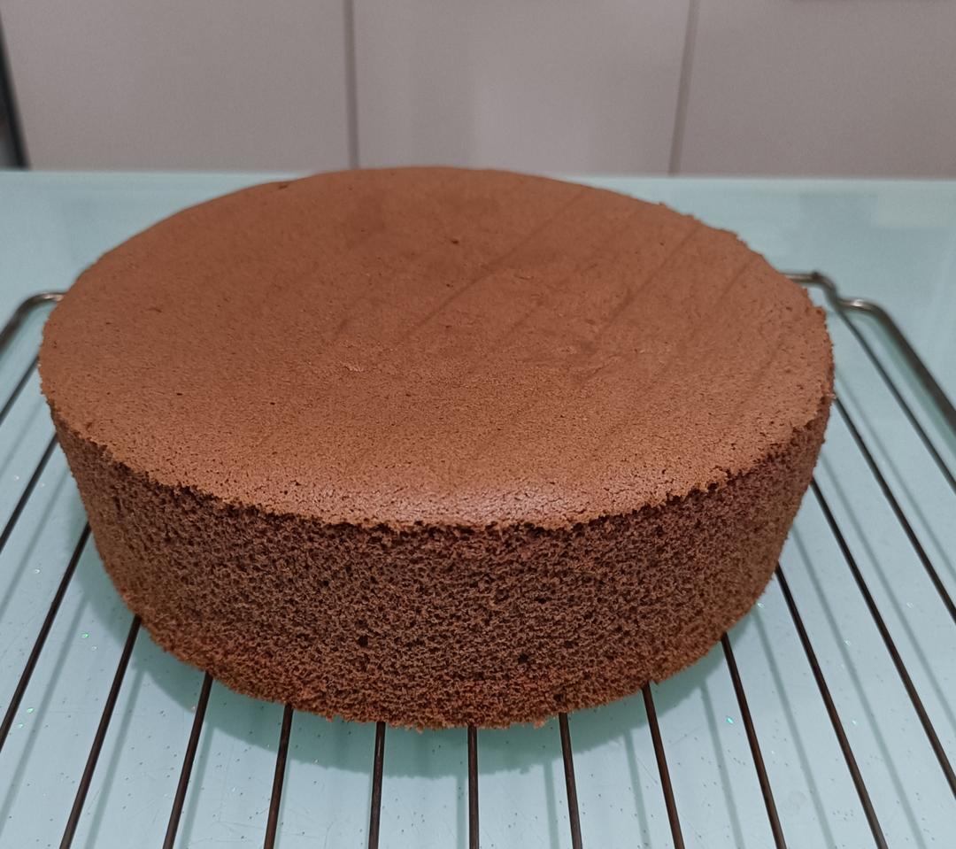 8寸可可戚风蛋糕