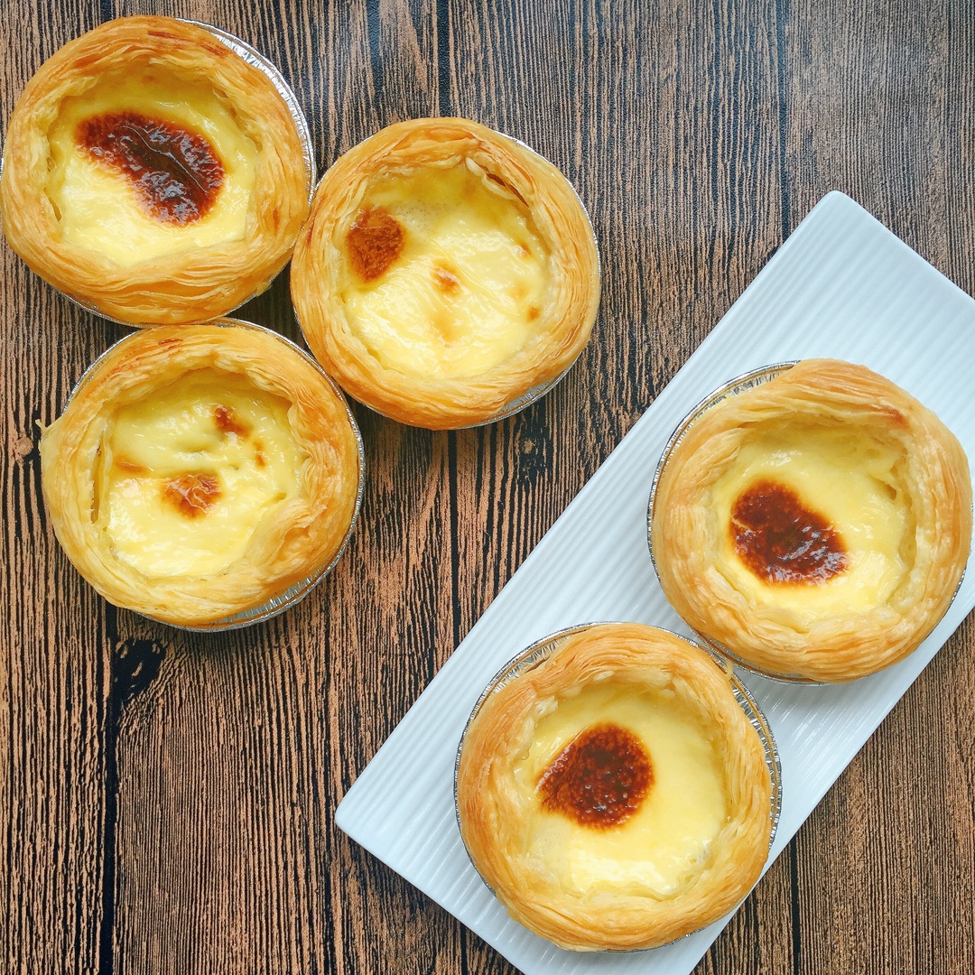 超完美味道超正的蛋挞配方，比KFC的还要嫩还要香~做过最好吃的蛋挞配方