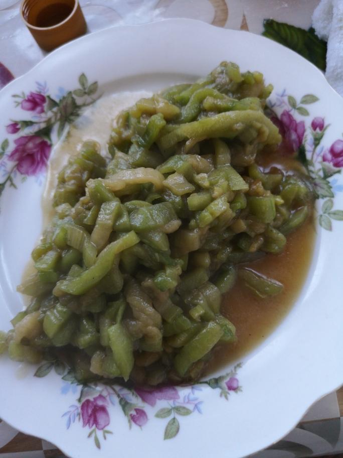素炒茄条的做法
