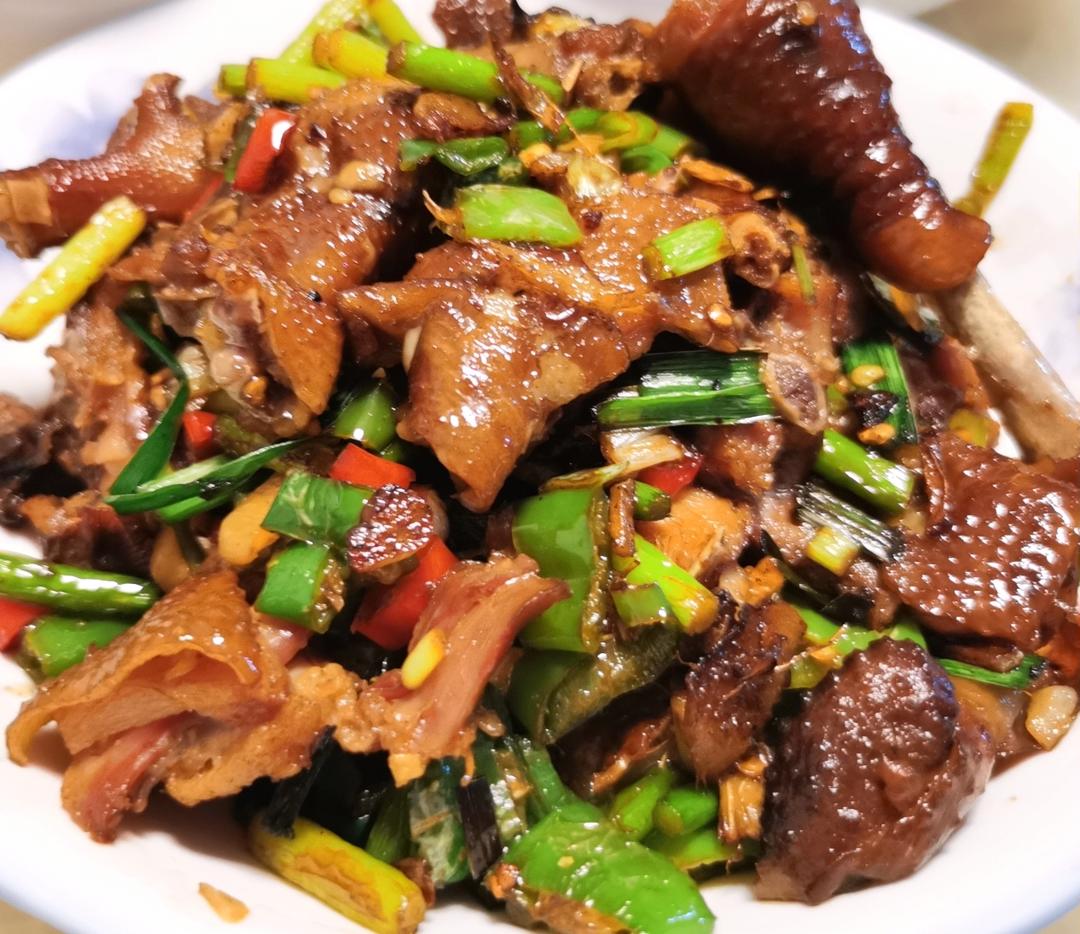 干锅腊鸡