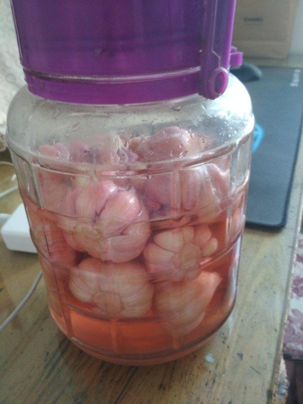 腌糖蒜