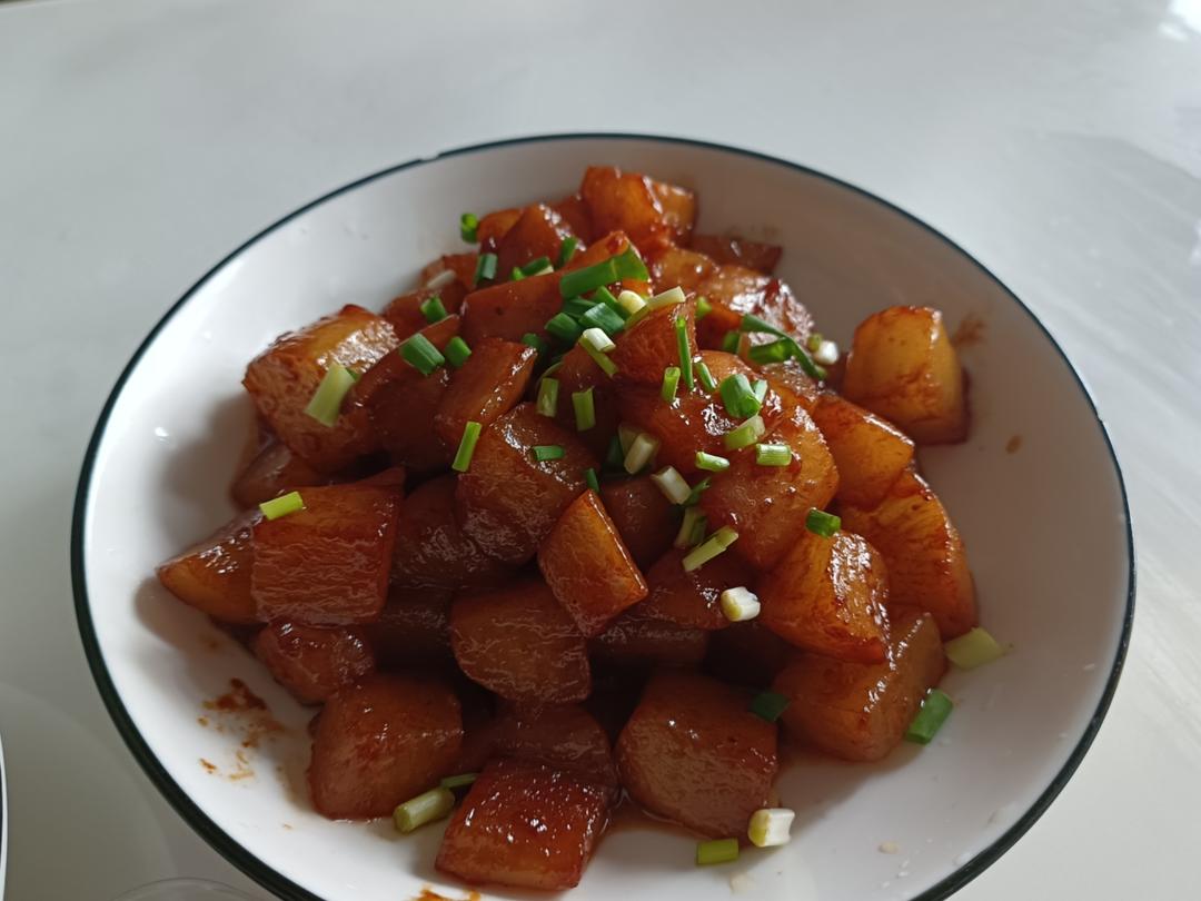家常红烧萝卜