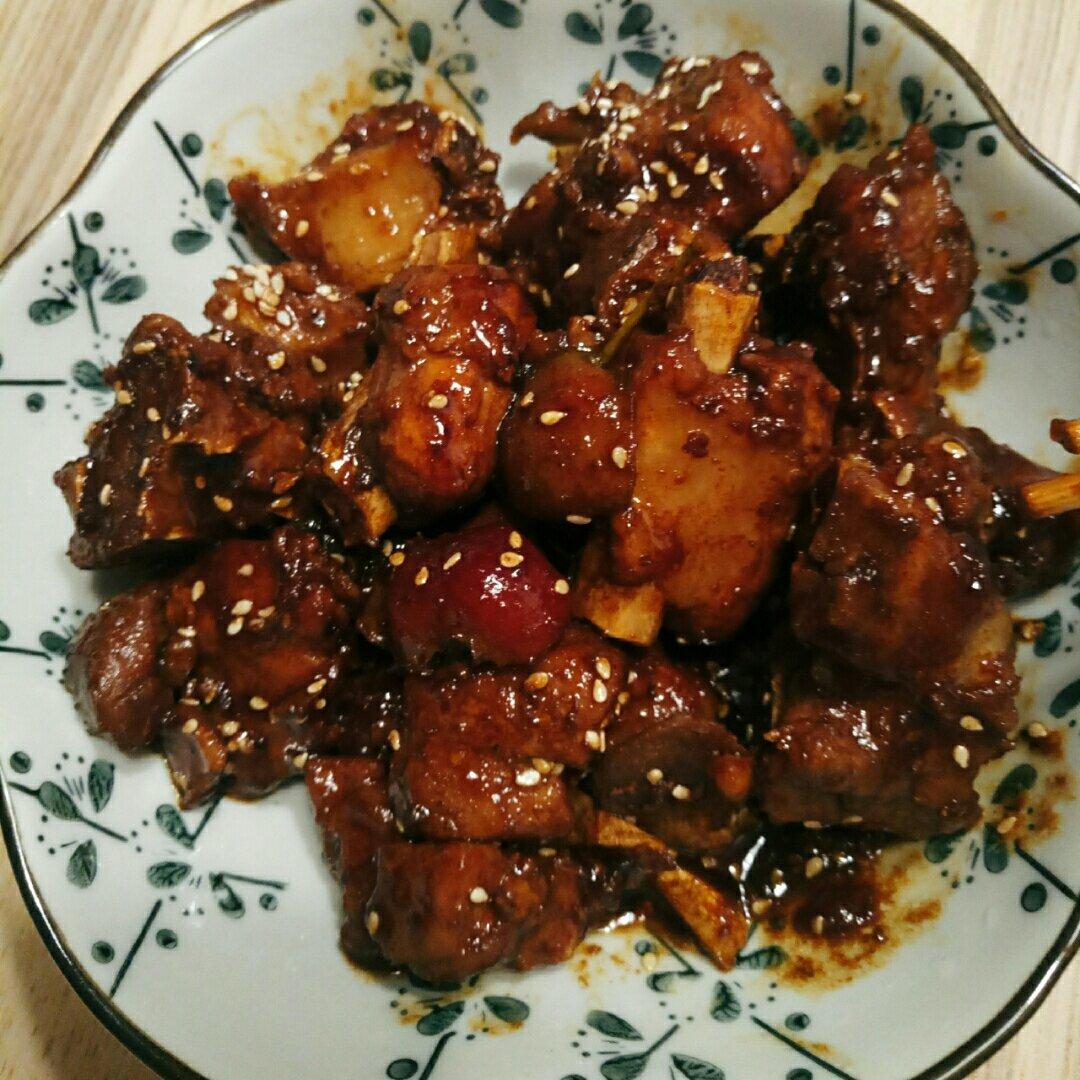 糖醋山楂排骨