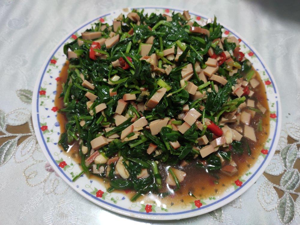 马兰头拌香干