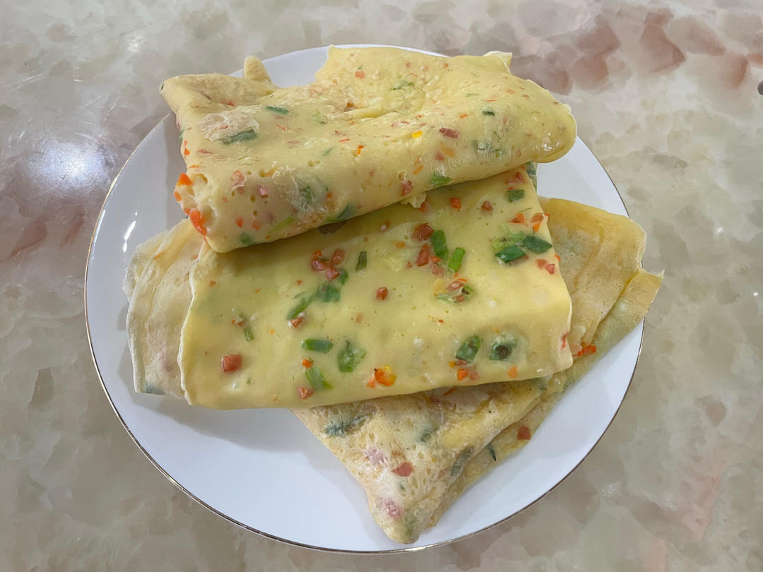 ⭐鸡蛋早餐饼⭐