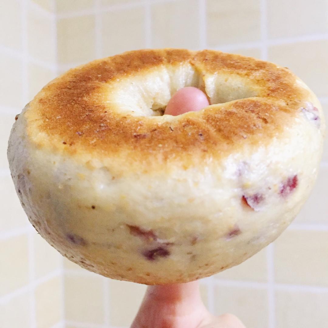 来吃圈圈吧！——全麦蔓越莓贝果