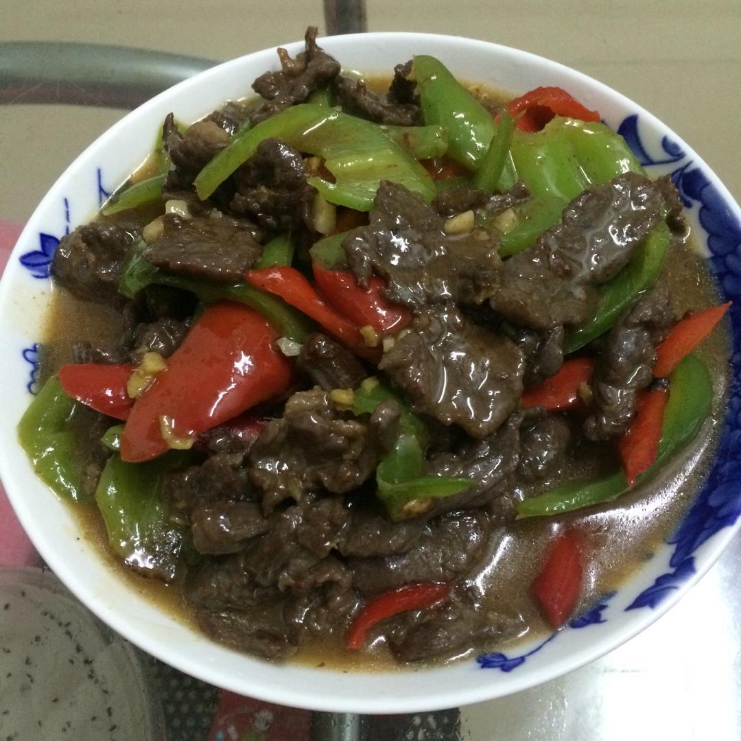 椒炒牛肉