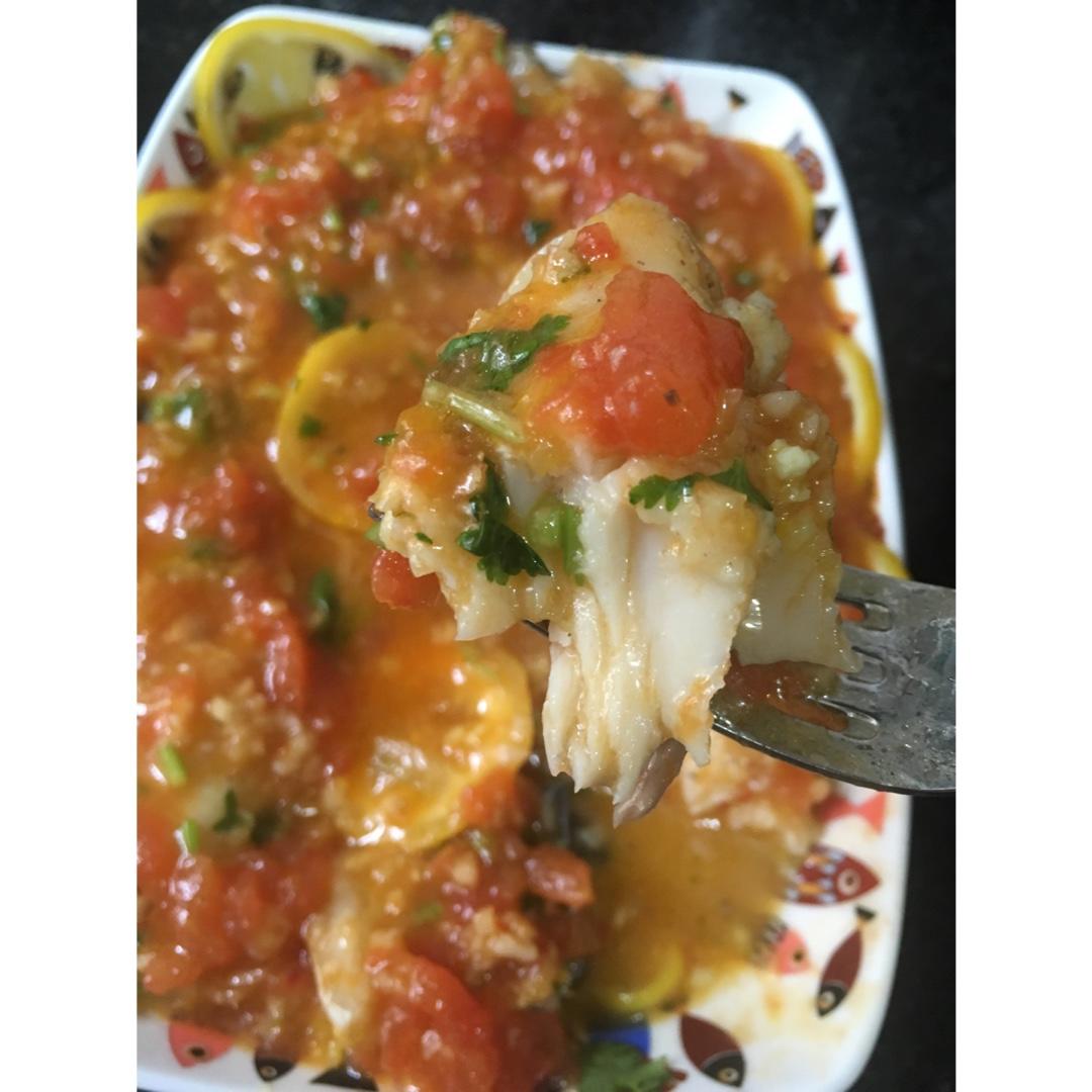 泰式柠檬鱼（➕番茄做酱汁改进版）