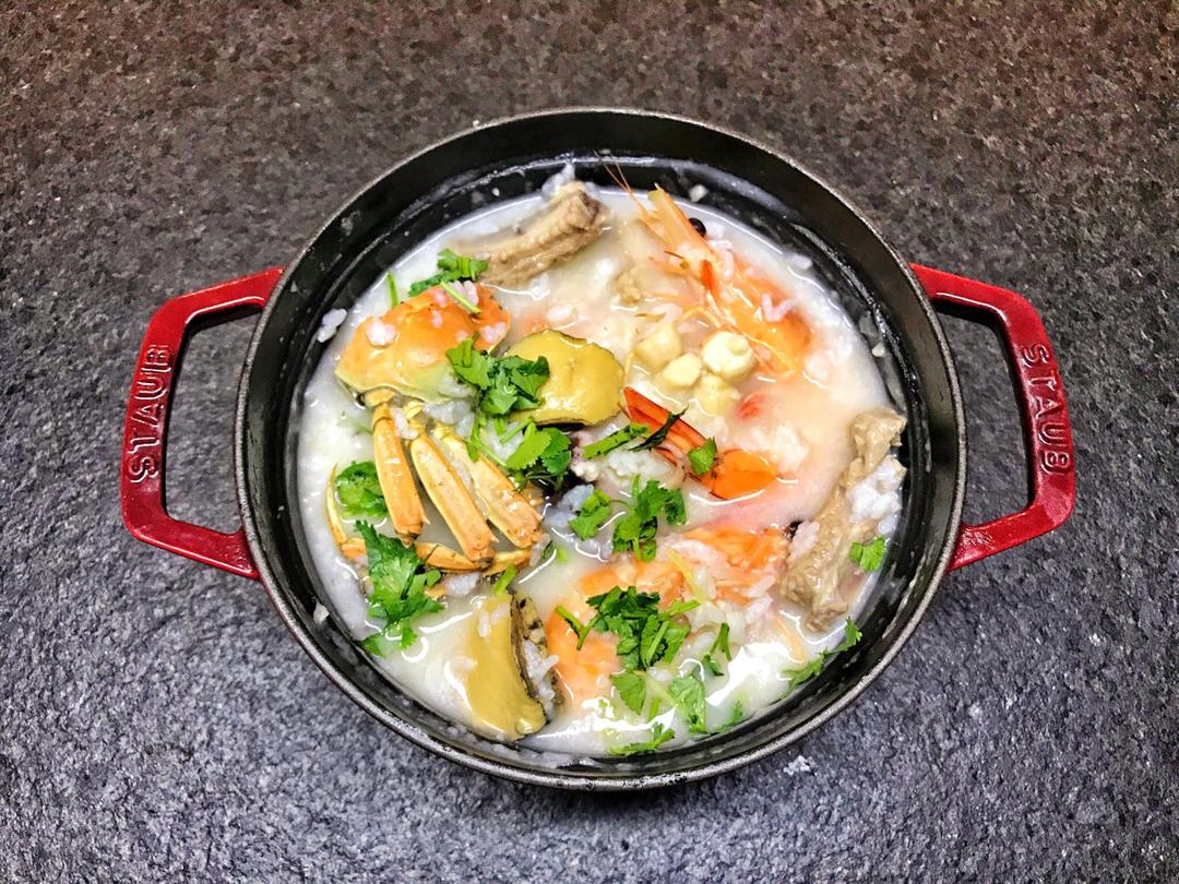 海鲜粥（潮汕砂锅粥）