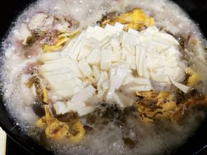 雪菜豆腐年糕汤的做法 步骤7