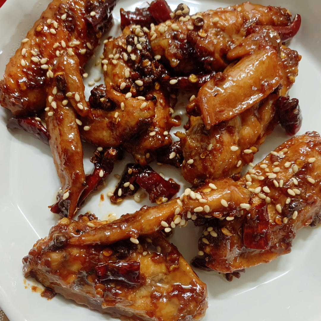 香辣椒麻鸡翅
