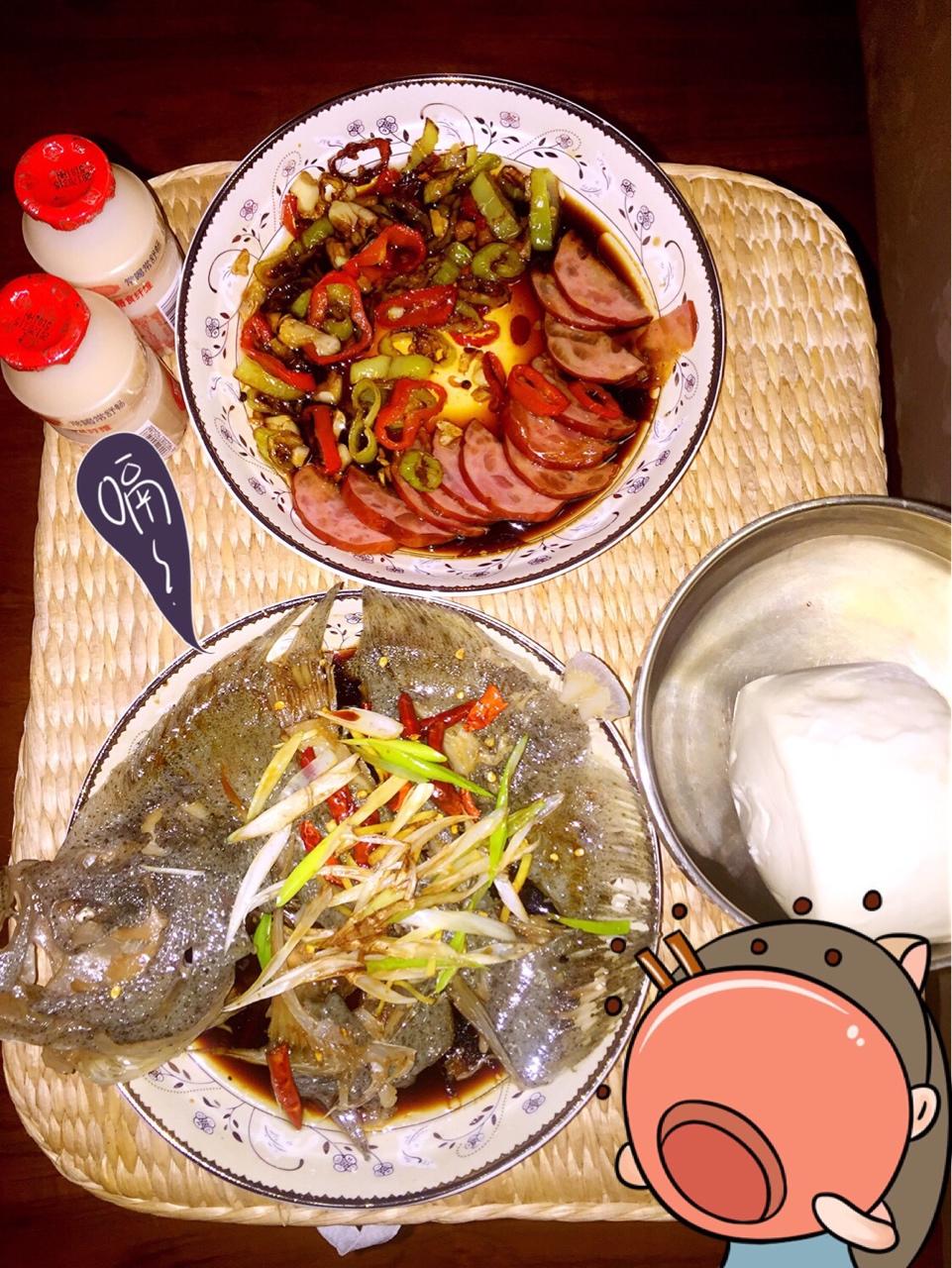 清蒸多宝鱼