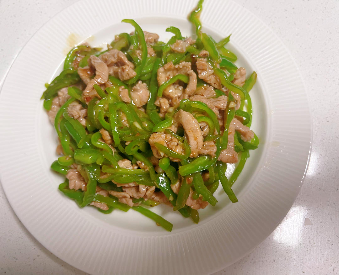 ‼️好吃到舔盘的青椒肉丝盖浇饭