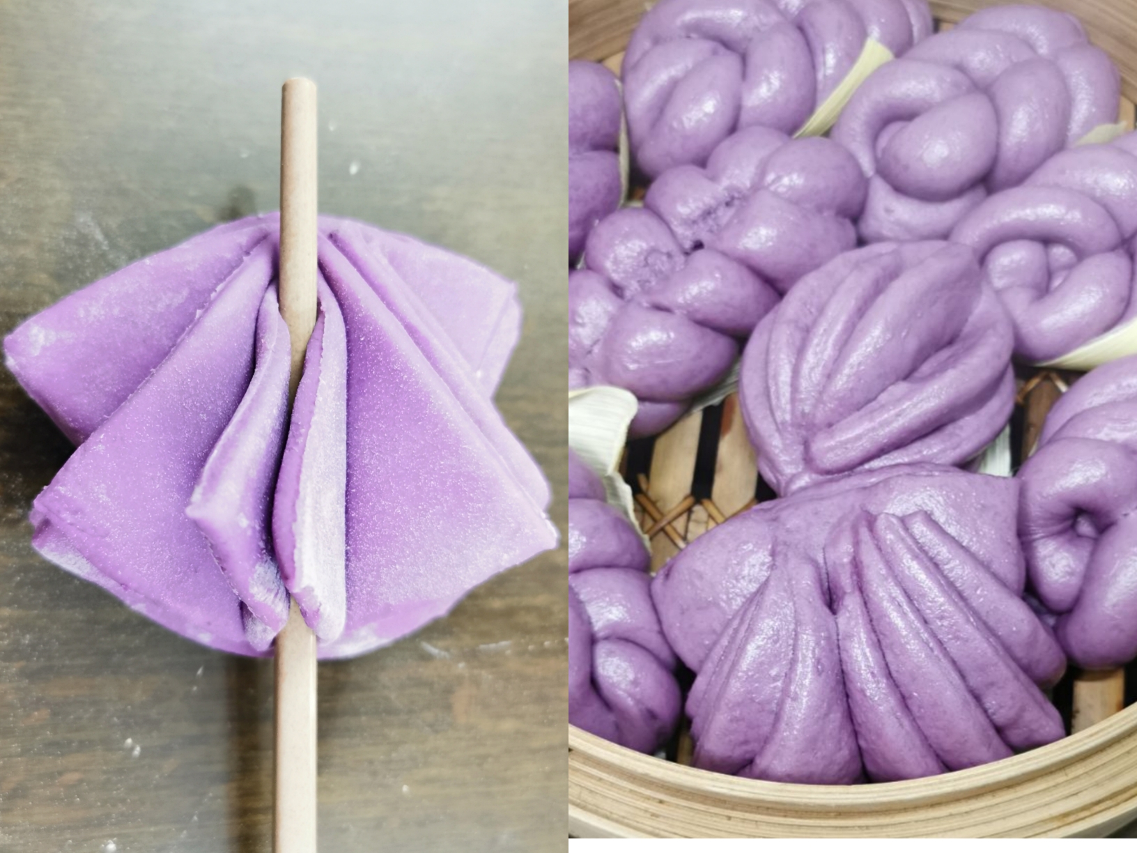 紫薯馒头的做法 步骤5