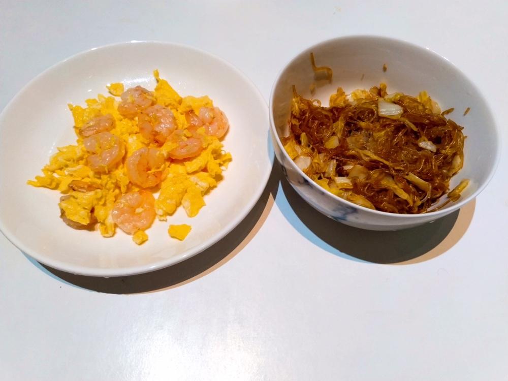 嫩滑鲜美的虾仁炒鸡蛋—简单、快手