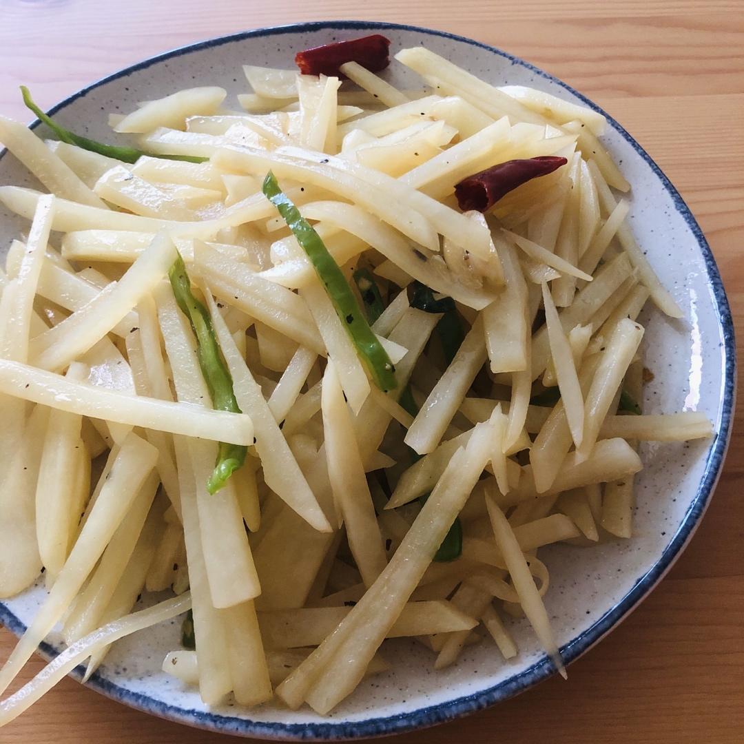 醋溜土豆丝