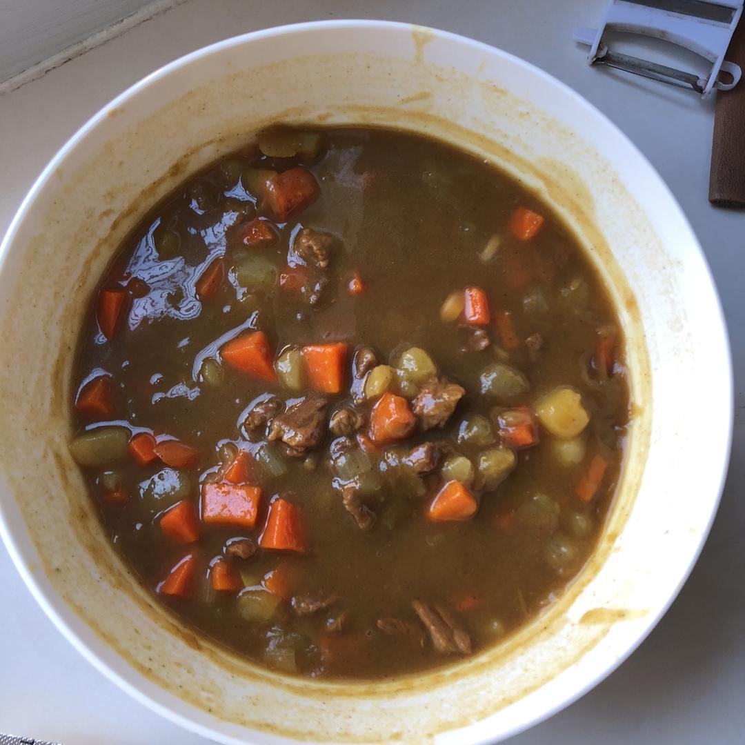 咖喱牛肉饭