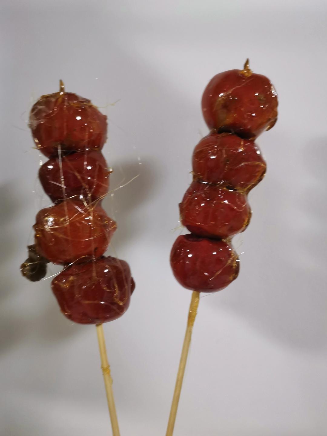 冰糖山药豆 mini冰糖葫芦