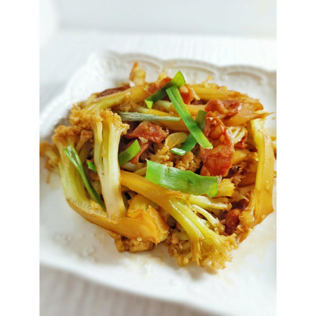 家常快手麻辣干锅花菜【海底捞调料版】