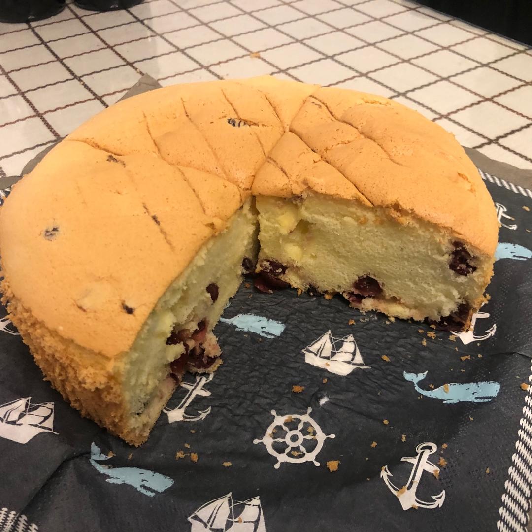 8寸零失败戚风蛋糕（4蛋）