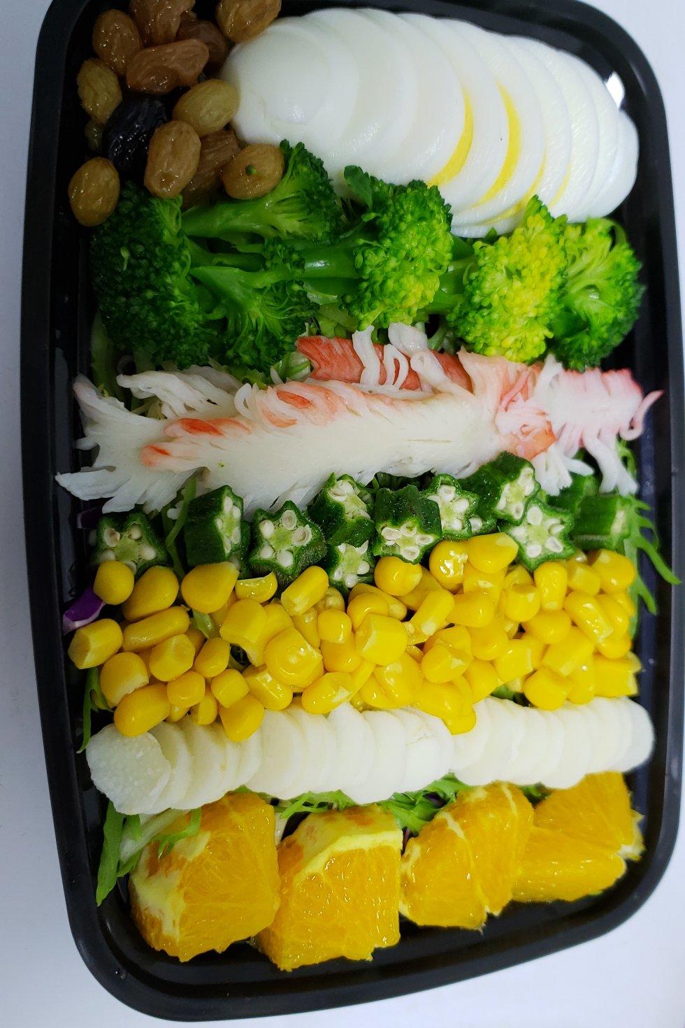 蟹肉沙拉