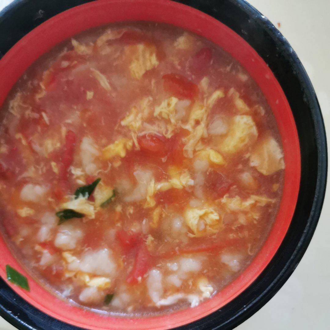 简单早餐-疙瘩汤