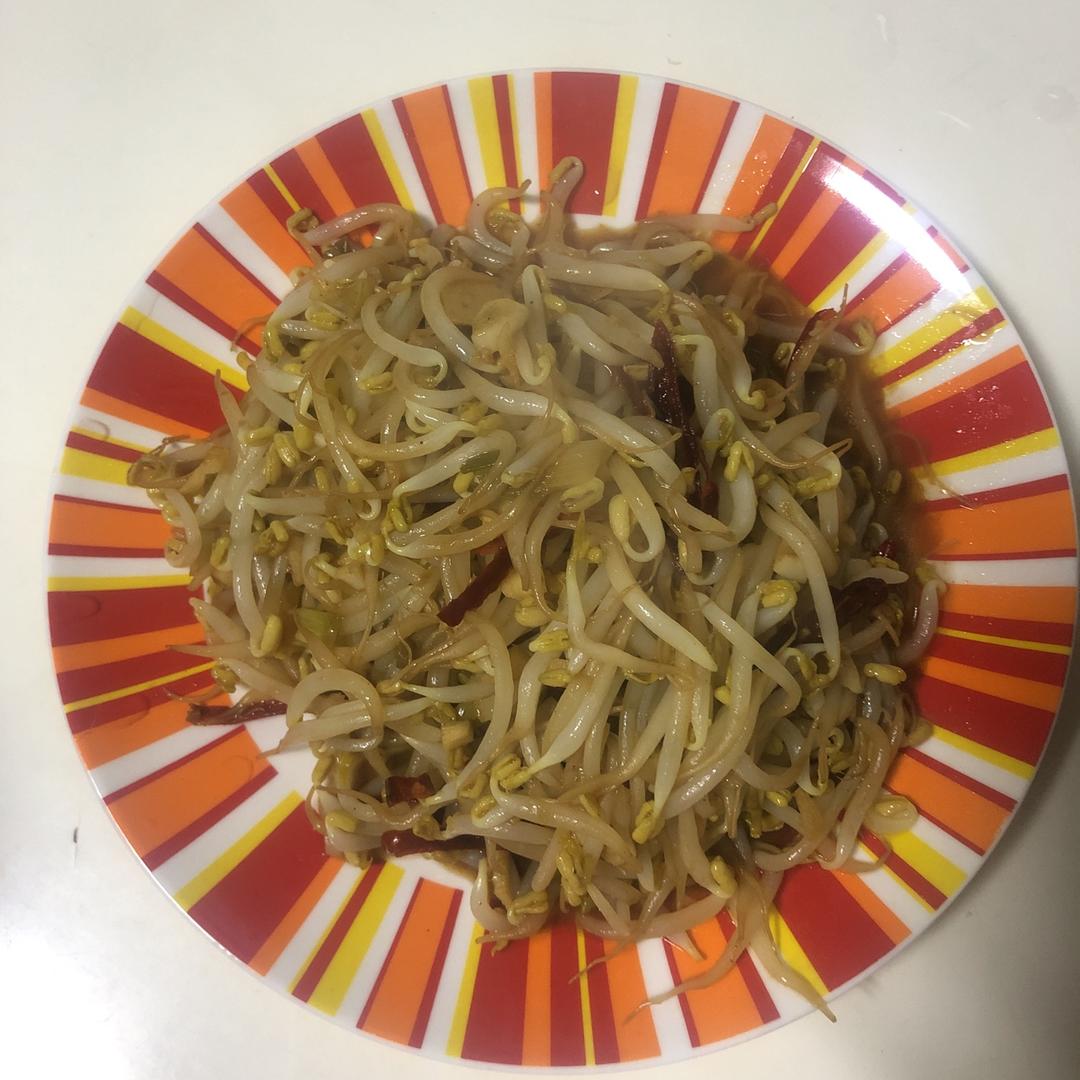 素炒豆芽（东北版）