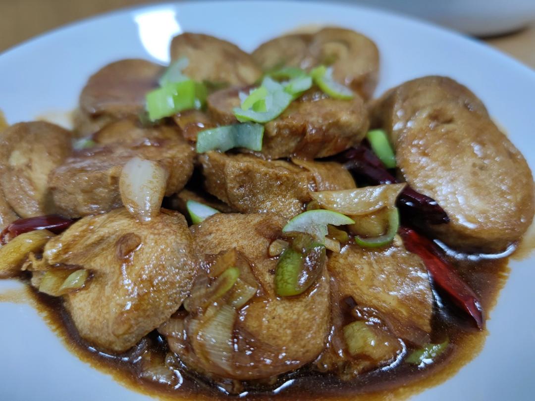 能下八碗饭的红烧素鸡