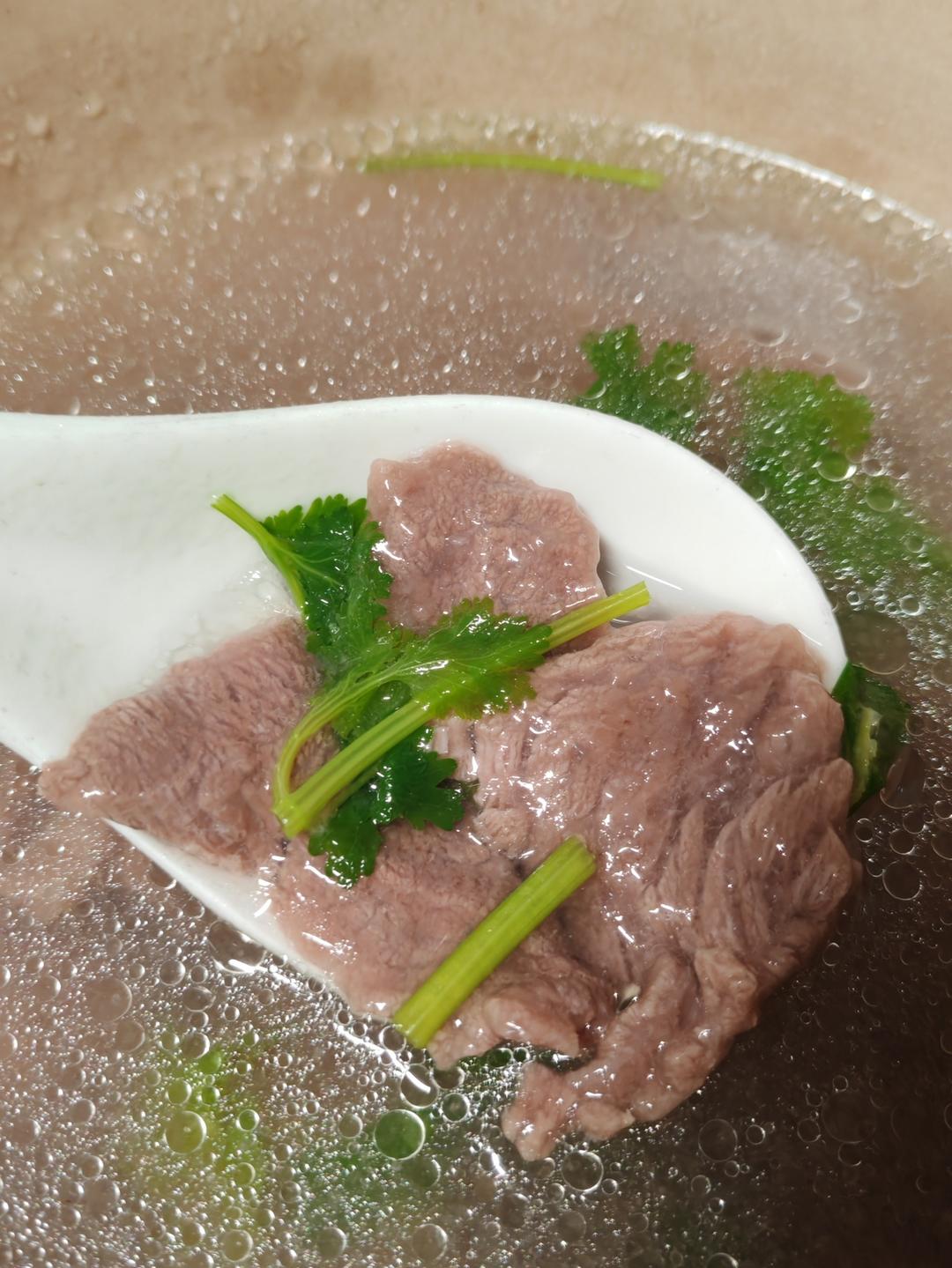 鲜掉眉毛！！！冬瓜滑肉汤（牛肉低脂版）