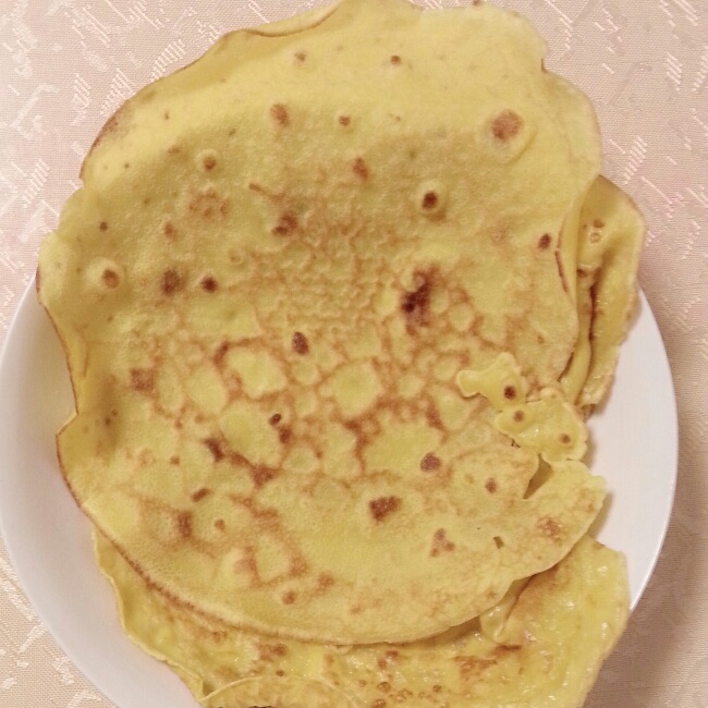 蔬菜鸡蛋薄饼