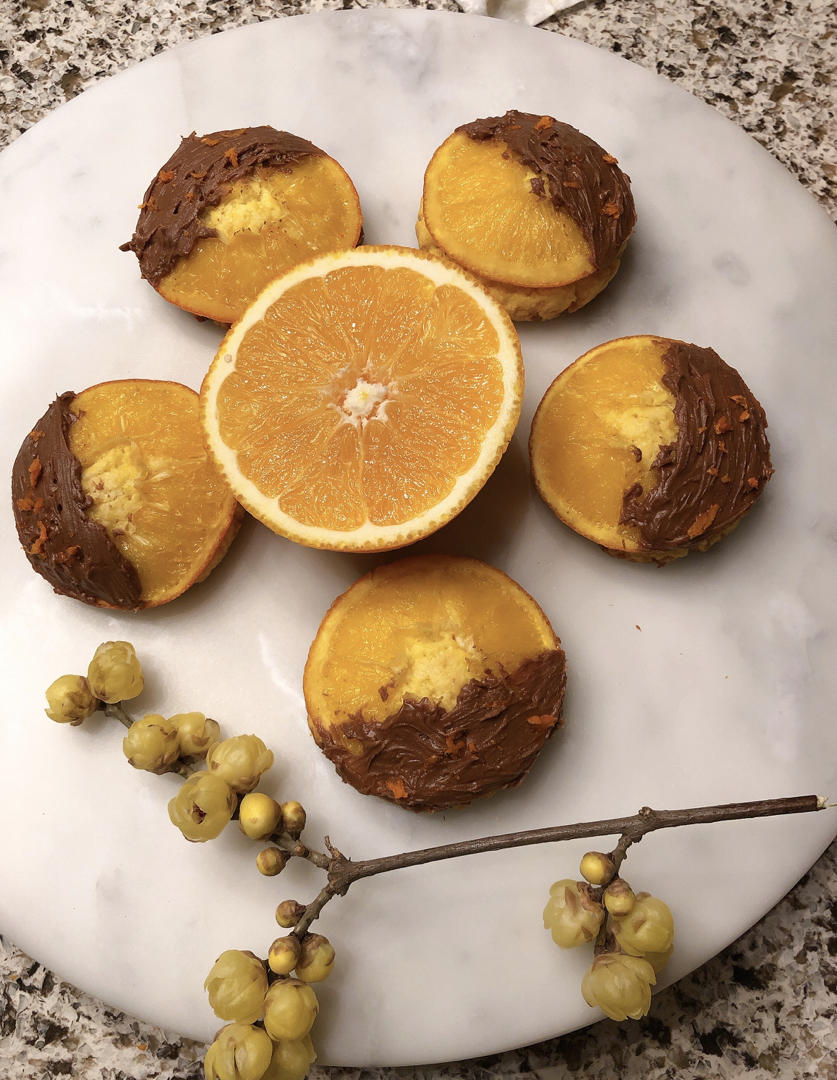 🍊橙意满满超高颜值的巧克力橙子饼干🍪