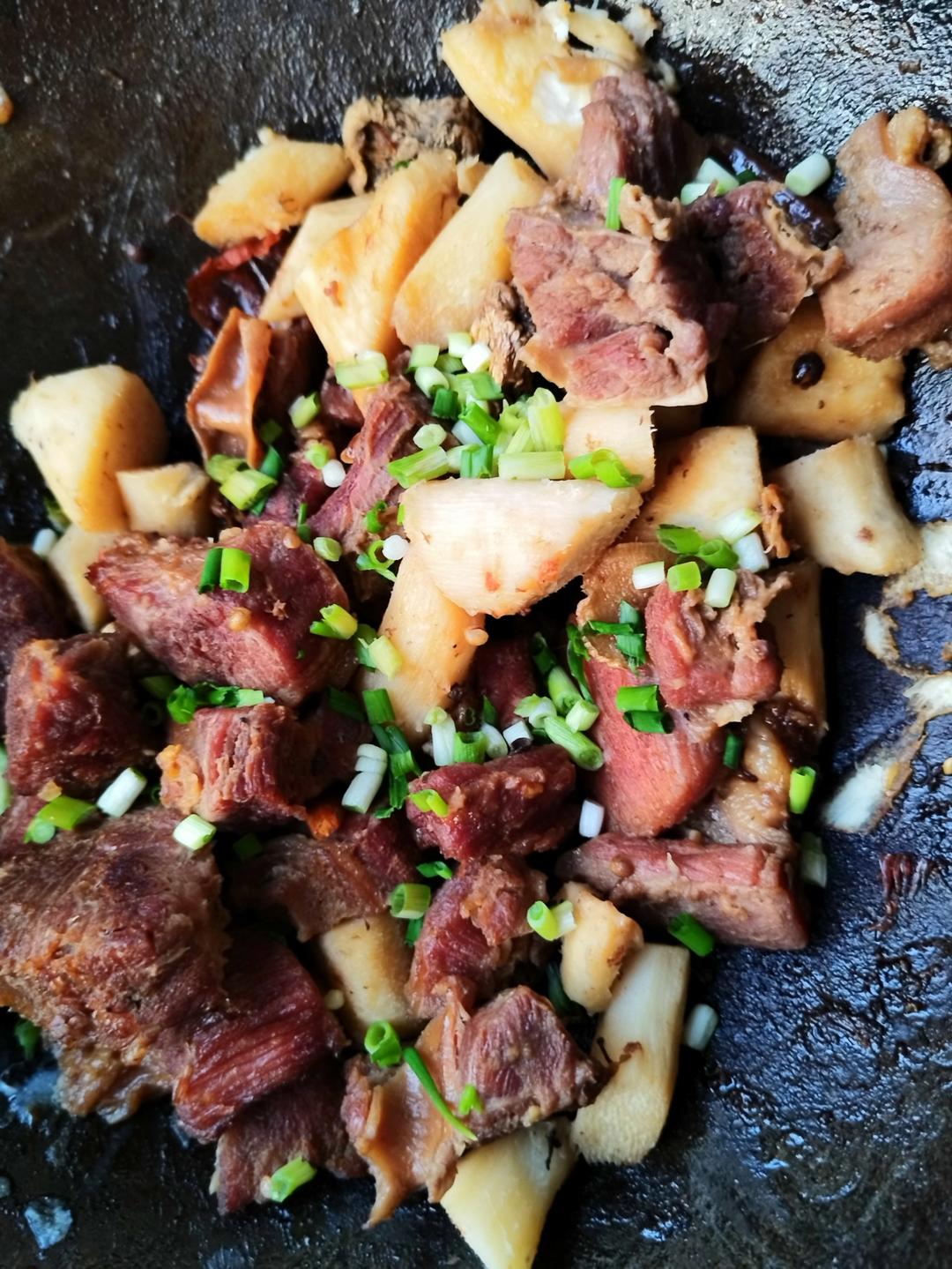 山药炖牛肉
