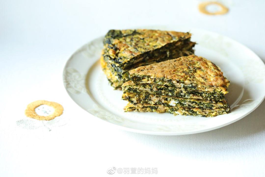 菜脯紫菜煎蛋的做法