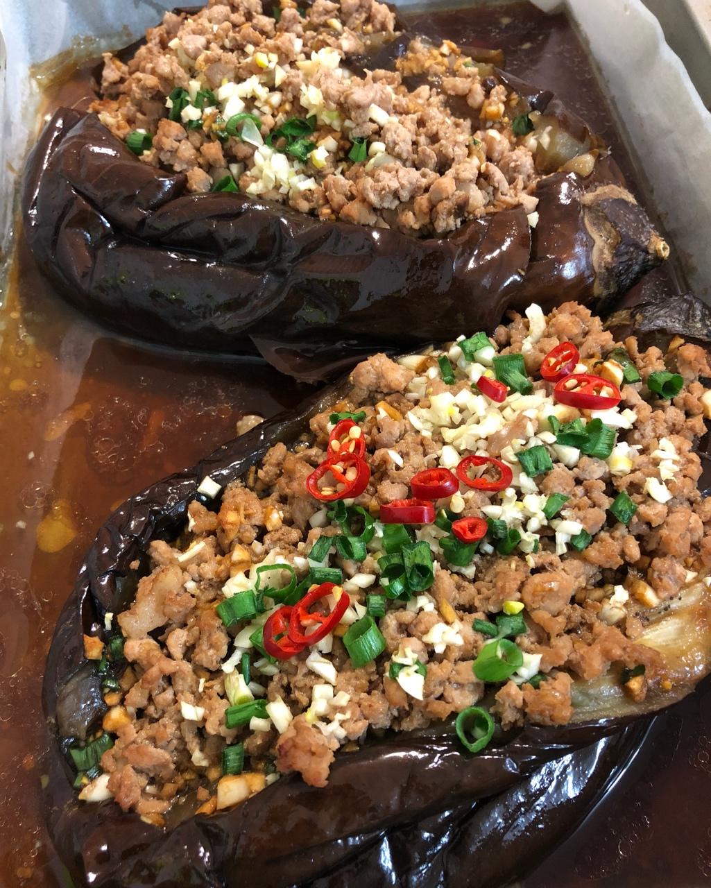 肉末烤茄子（烤箱烧烤）