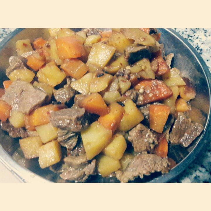 土豆烧牛肉