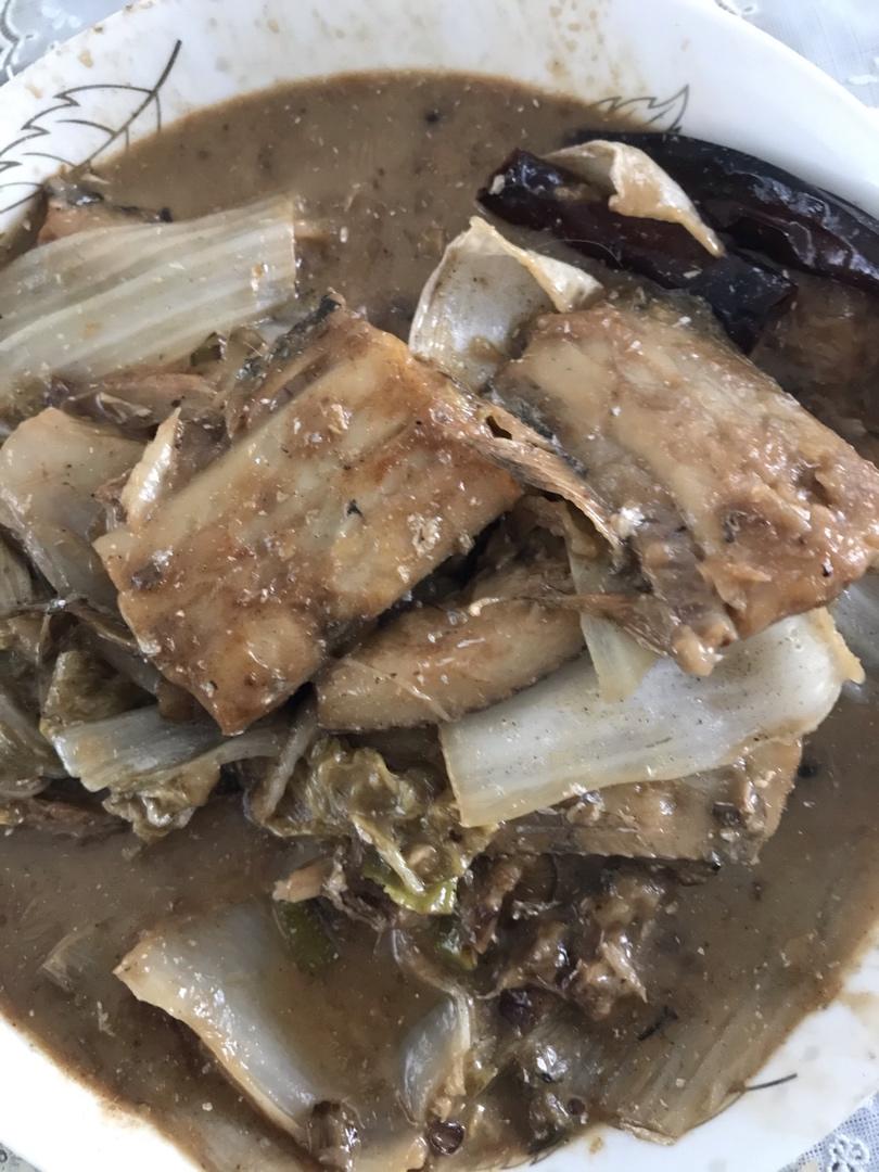 刀鱼扒白菜