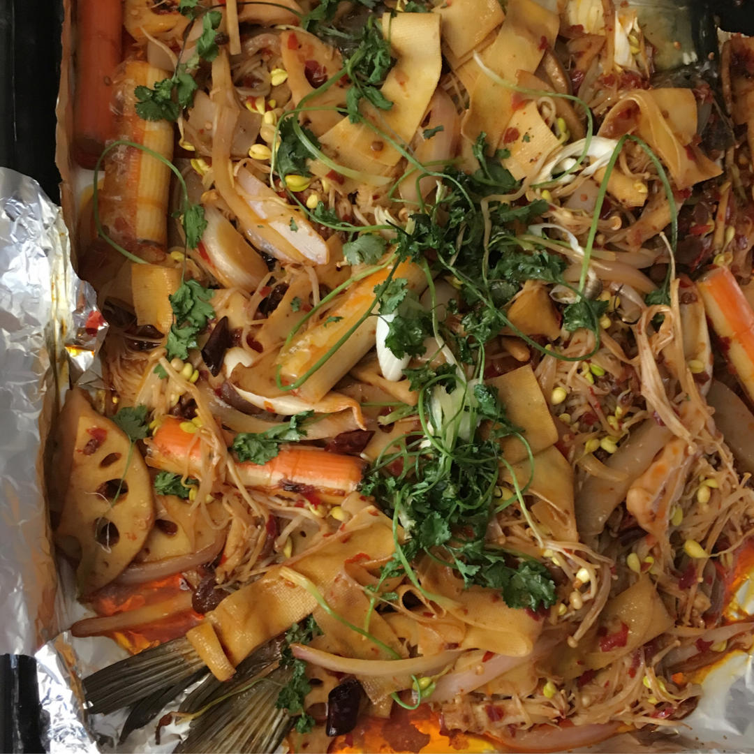 香辣烤鱼-烤箱版