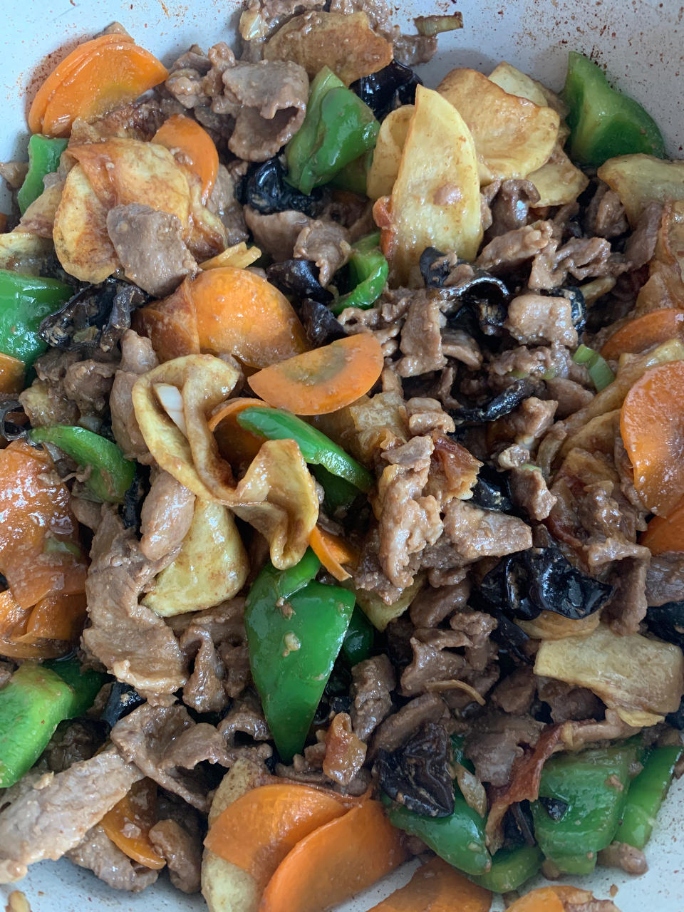 过油肉土豆片