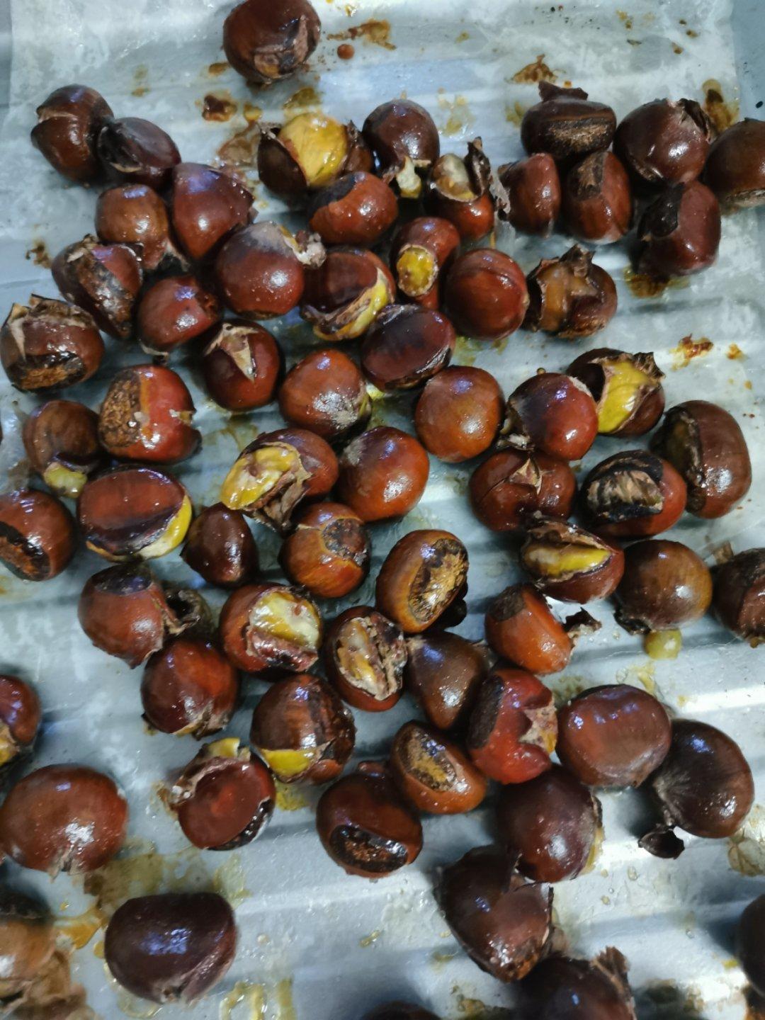 烤箱版栗子