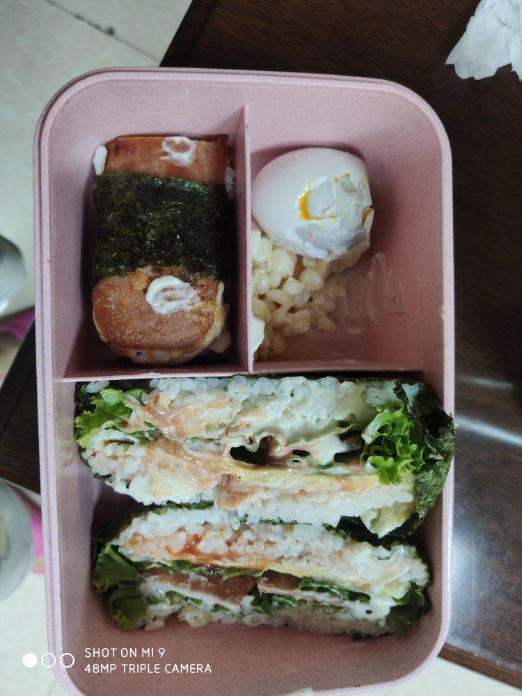 高颜值海苔饭团